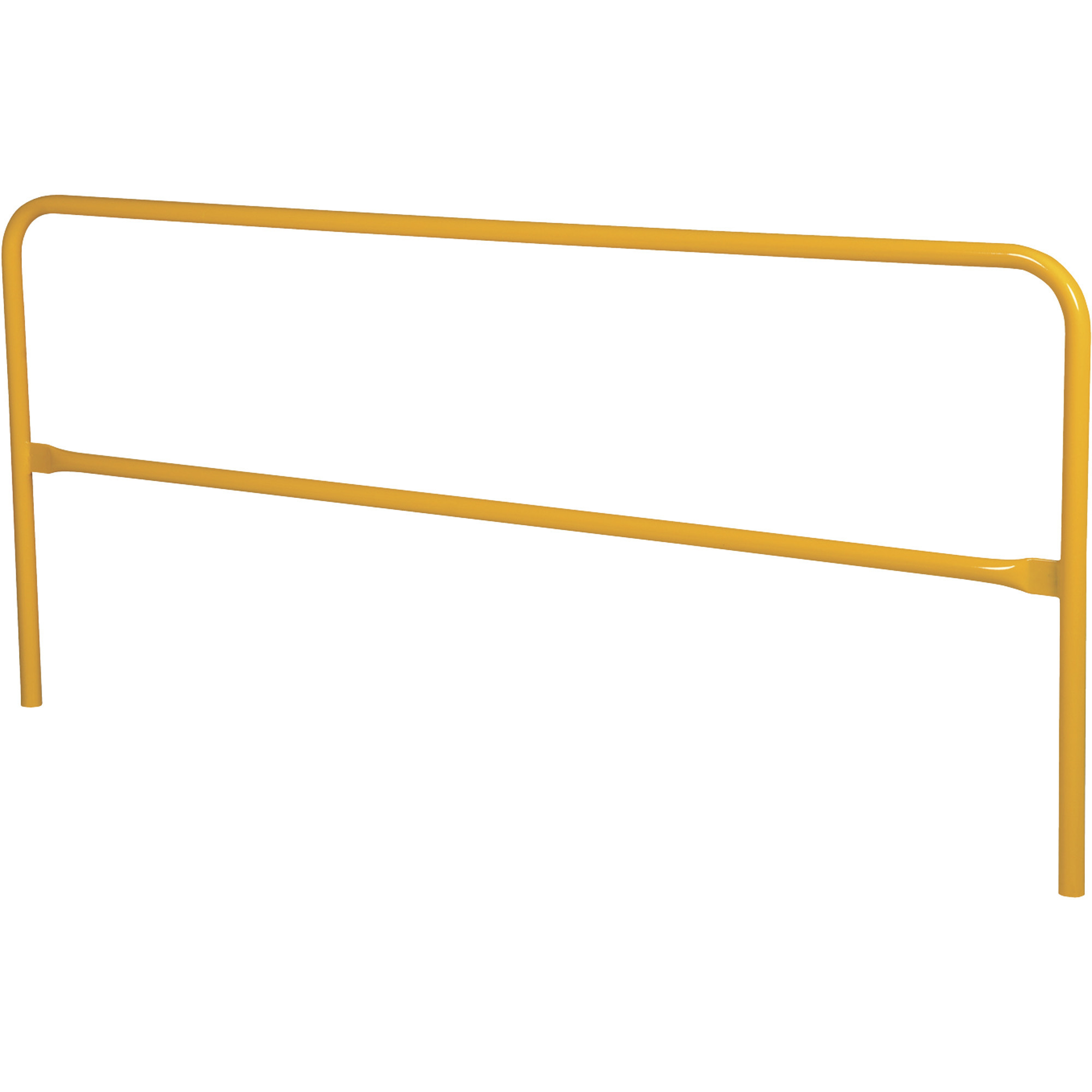 Vestil Pipe Safety Railing - 96in. Length, Steel, 21in. Mid-Rail Height, Model# VDKR-8